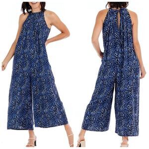 Mud Pie Constance Jumpsuit Wide Leg Sleeveless Size M/L